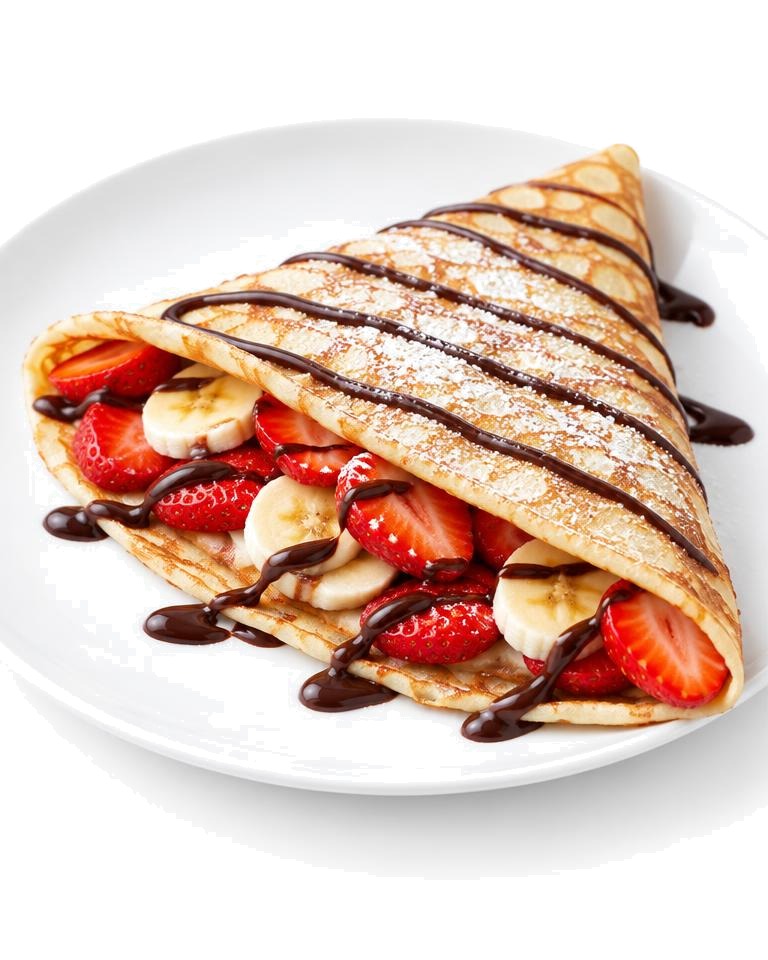 Crêpe Fraise & Chocobanane