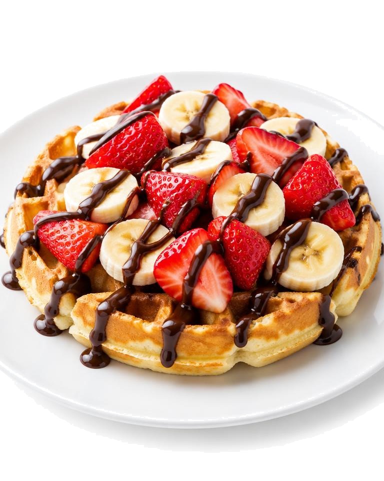 Gaufre Fraise Chocobanane